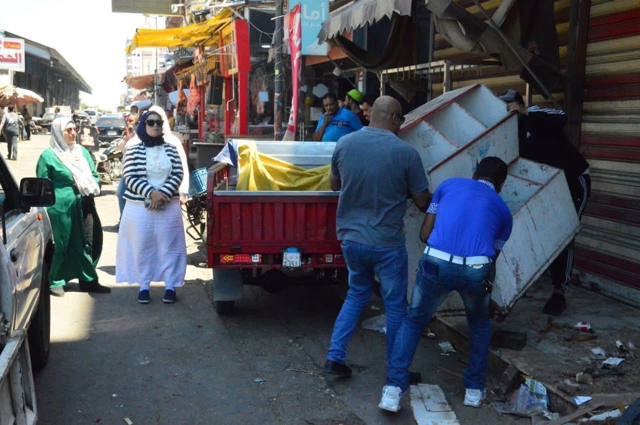 حملات مكبرة لرفع الإشغالات والنظافة بمدينة بورفؤاد وأحياء الشرق والعرب والمناخ والزهور والضواحي