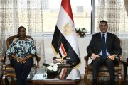 جوهر يجتمع بممثلي مفوضية الاتحاد الأفريقي لبحث ترتيبات الاستضافة