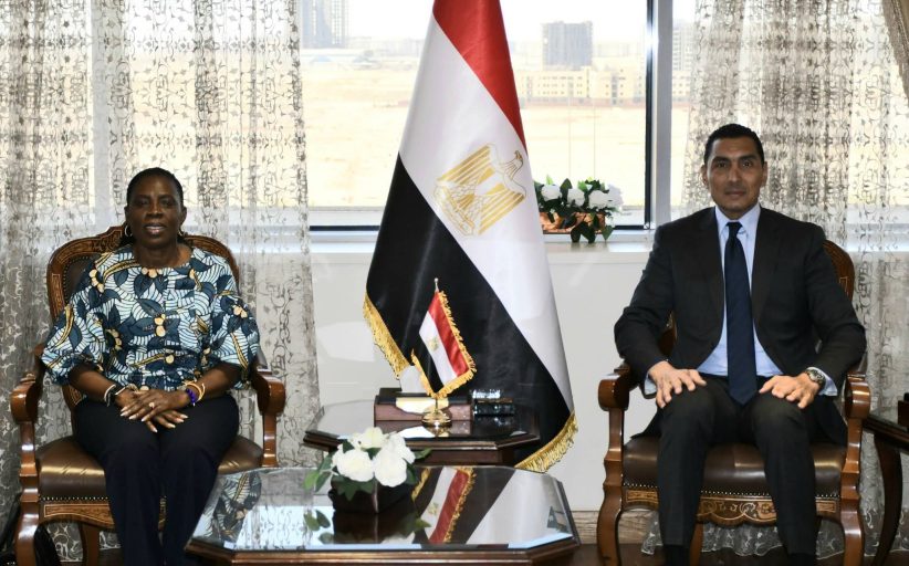 جوهر يجتمع بممثلي مفوضية الاتحاد الأفريقي لبحث ترتيبات الاستضافة