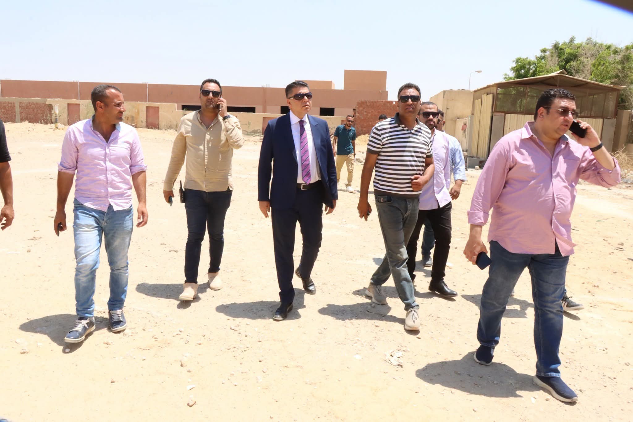 يوسف: سحب الأراضي غير المستغلة في القاهرة الجديدة والقطامية واستكمال عمليات السحب ببدر