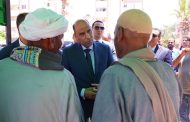 في ميدان ليلة القدر.. رداد يفتتح ساحة انتظار ومظلات لـ«سواعد مصر »