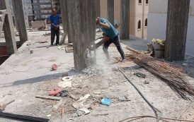تنفيذ إزالة لعدد ٥ حالات من التعديات على الأراضي الزراعية وأراضي أملاك الدولة