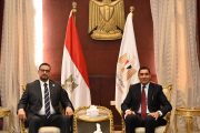 جوهر يلتقي نظيره الليبي لبحث سبل تكثيف التعاون المشترك