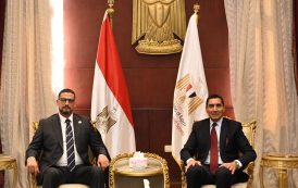جوهر يلتقي نظيره الليبي لبحث سبل تكثيف التعاون المشترك