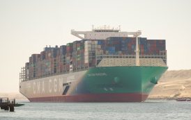 قناة السويس تشهد عبور سفينة الحاويات العملاقة CMA CGM VENDOME لأول مرة