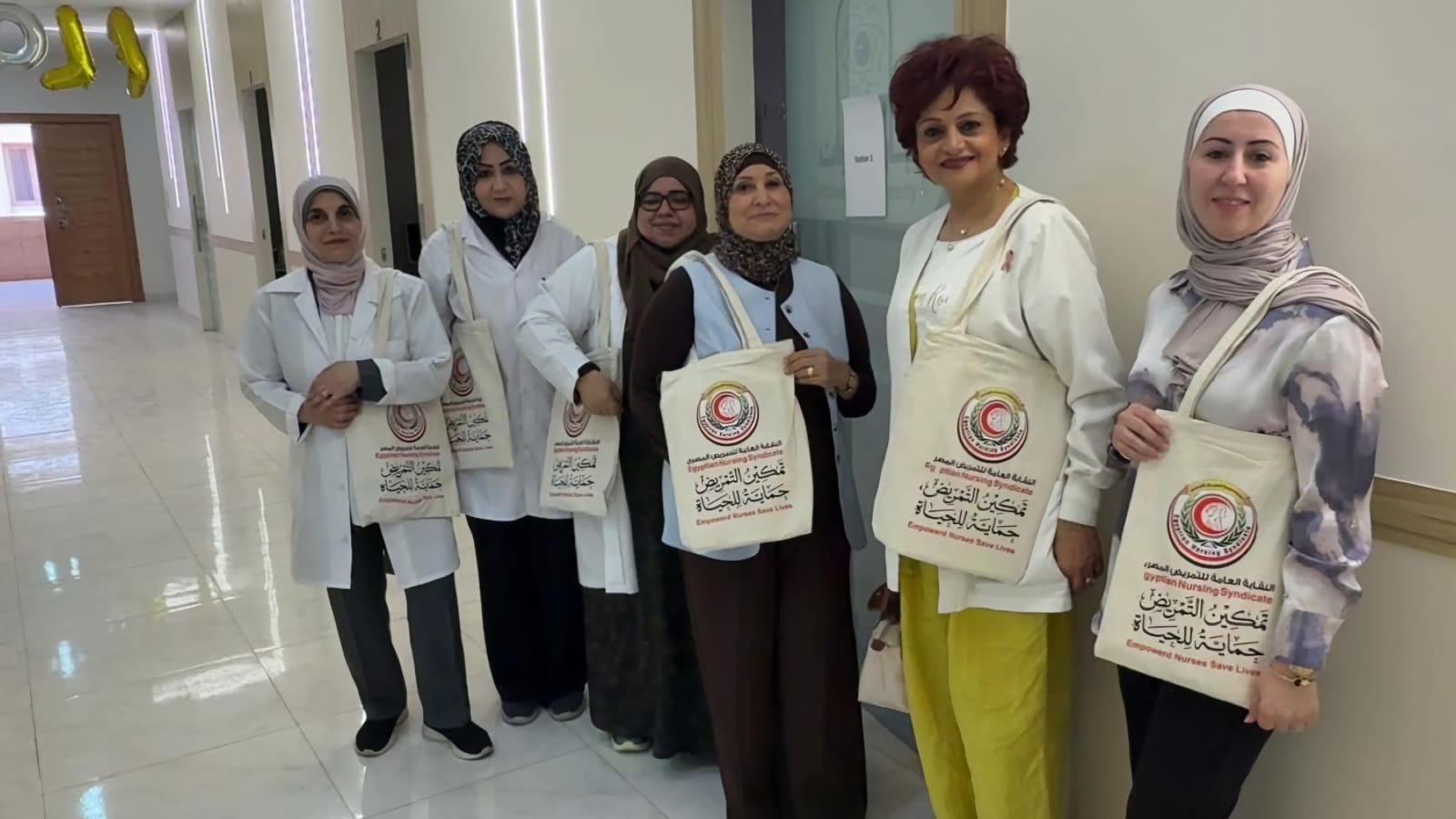 نقيب التمريض تشارك في امتحانات البورد العربي لتخصص تمريض الطوارئ والكوارث بجامعة العاصمة