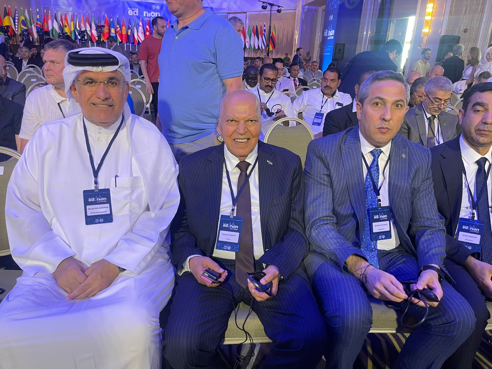 الزناتي يشارك فى منتدى اسطنبول الدولى لتطوير التعليم وحماية حقوق المعلمين