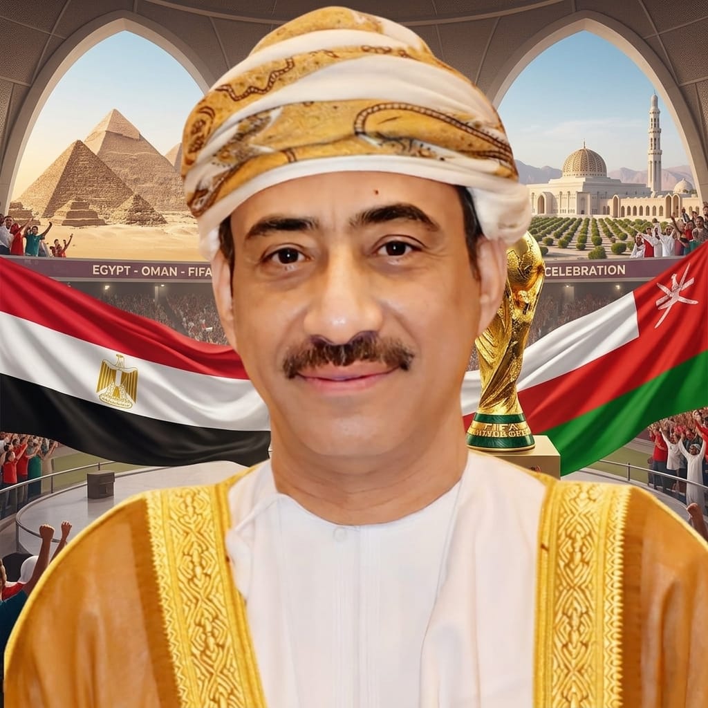 الرحبي يهنئ المنتخب المصري لكرة القدم بفوزه في بطولة كأس العالم