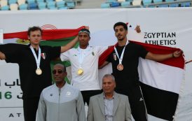 جوهر يهنئ منتخب مصر لألعاب القوى بعد التتويج بلقب البطولة العربية بالإسماعيلية