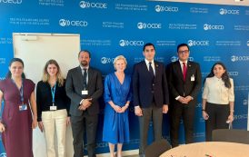 جوهر يزور مقر منظمة التعاون الاقتصادي والتنمية OECD بباريس ويستعرض برامج التعاون المشترك