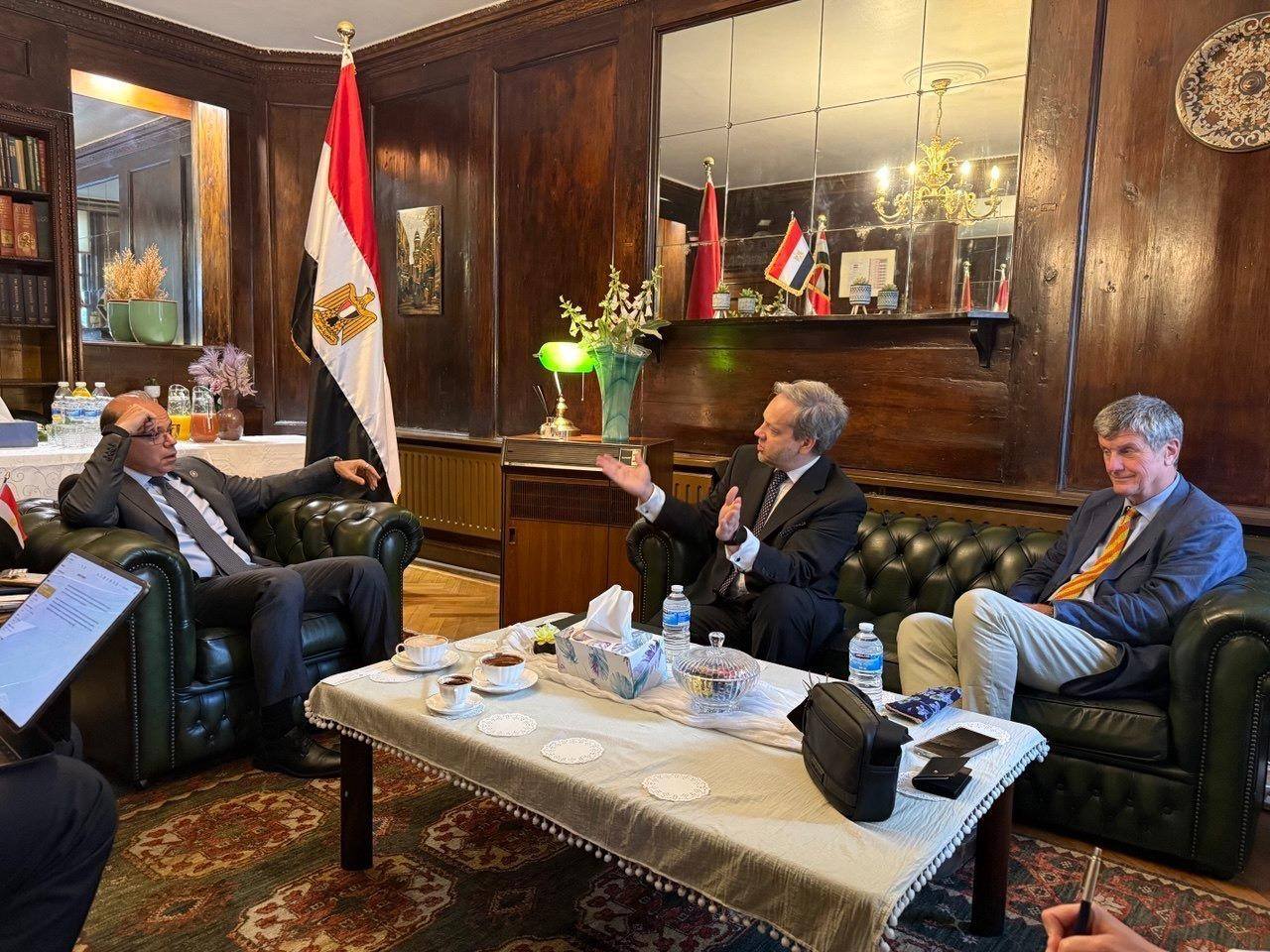 وزير الاستثمار يبحث مع شركة Polar Hydro الخطة التنفيذية لمشروع 
