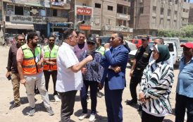 محافظ القليوبية يتابع أعمال رصف محور بهتيم – أسكو ويؤكد الانتهاء من رصف طلعات ونزلات الطريق الدائرى 10 أيام