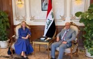 السفير قحطان طه يبحث مع سفيرة إستونيا العلاقات الثنائية وتطورات الأوضاع الإقليمية والدولية