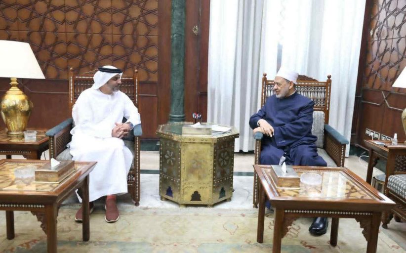 شيخ الازهر يبحث الاهتمام المشترك وسبل تعزيز التعاون المشترك مع الإمارات
