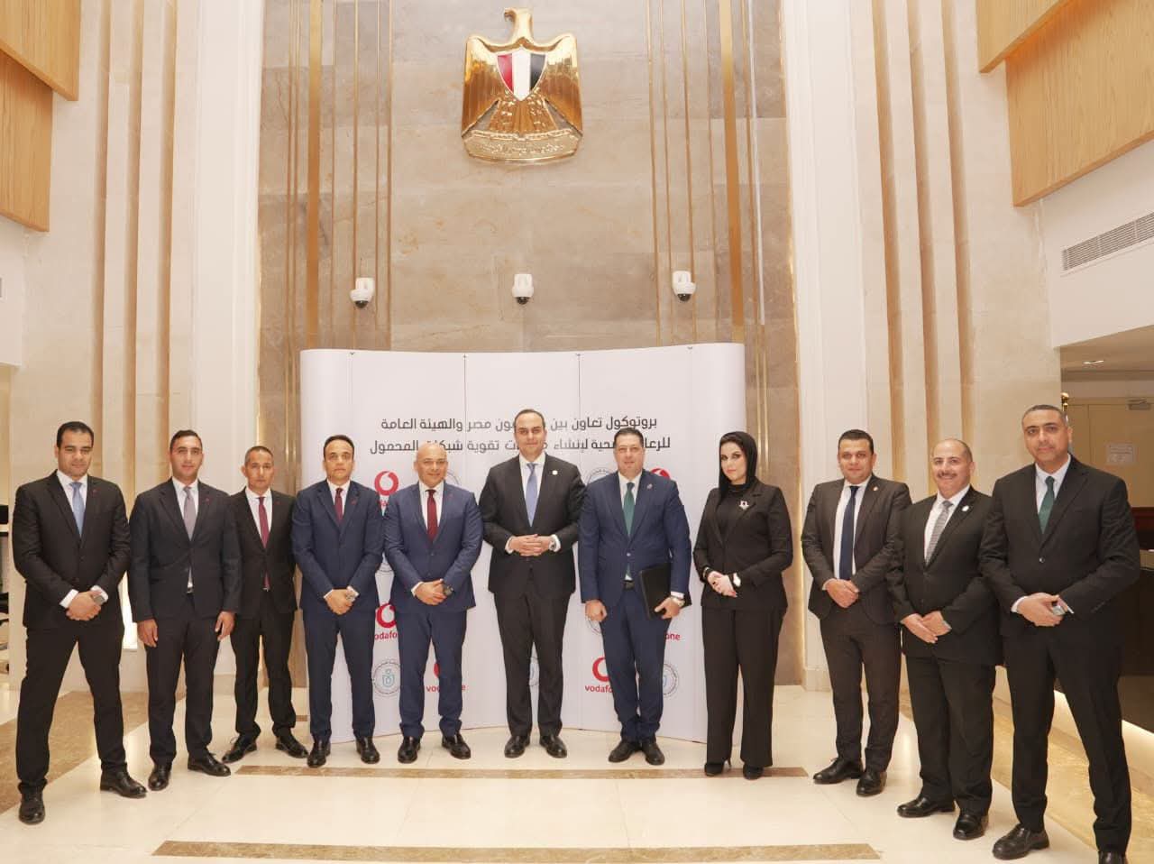 السبكى يشهد توقيع بروتوكول تعاون مع ڤودافون مصر لدعم البنية الرقمية