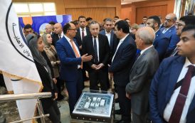 قنصوة والقائم بأعمال رئيس جامعة حلوان الأهلية يشهدان إطلاق منصة