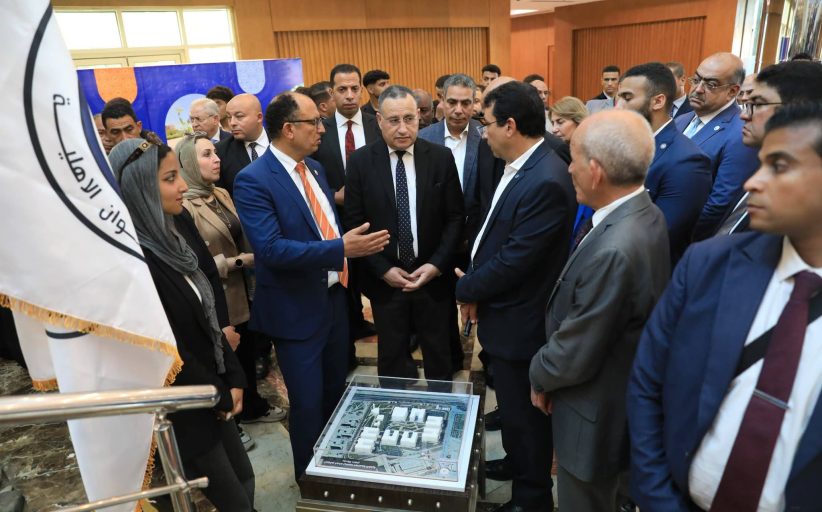 قنصوة والقائم بأعمال رئيس جامعة حلوان الأهلية يشهدان إطلاق منصة