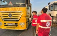 الهلال الأحمر المصري يطلق قافلة «زاد العزة» بحمولة أكثر من 3,500 طن من المساعدات إلى غزة