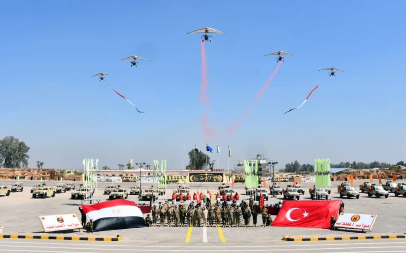 انطلاق فعاليات التدريب المصرى التركى المشترك 