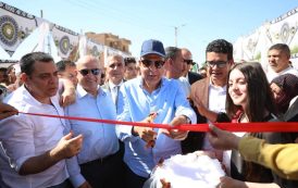 بنى مزار تحتفى بسوقها الحضارى.. محافظ المنيا يفتتح السوق الجديد وسط فرحة المواطنين والتجار