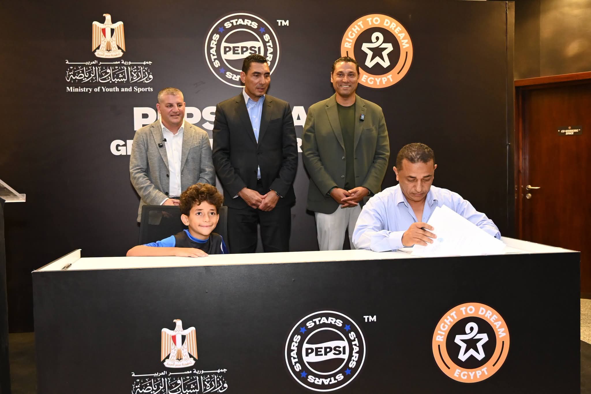 جوهر يشهد احتفال بيبسيكو مصر بانضمام أول دفعة من «بيبسي ستارز» إلى أكاديمية رايت تو دريم