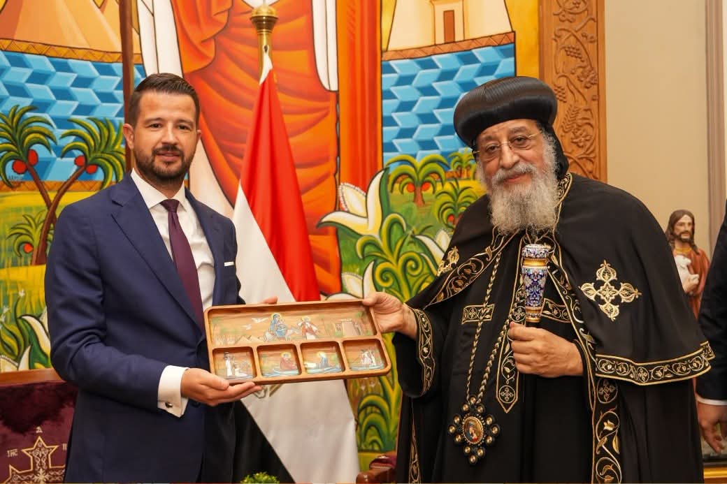 قداسة البابا يستقبل رئيس جمهورية الجبل الأسود