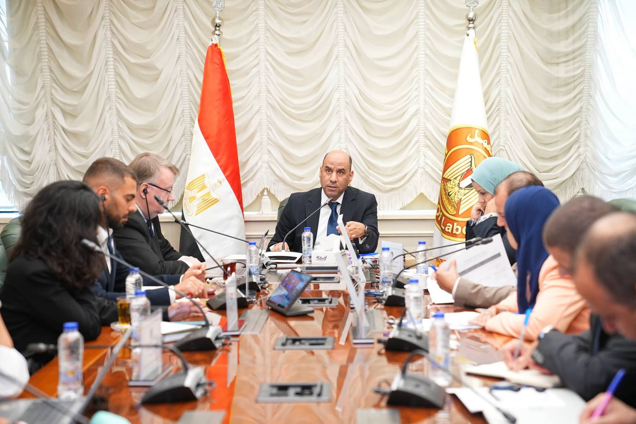 وزير العمل ومنظمة العمل الدولية يضعان خارطة طريق وخطة تنفيذية لإطلاق البرنامج الوطني للعمل