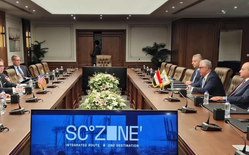 جمال الدين يستقبل مساعد وزير التجارة الأمريكي لبحث التعاون المشترك