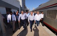 وزير النقل يتفقد محطة السكة الحديد ومحطة أتوبيسات غرب ووسط الدلتا للنقل والسياحة بمطروح