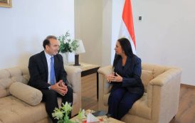 مرسى تلتقي نائب الممثلة المقيمة لبرنامج الأمم المتحدة الإنمائي في مصر