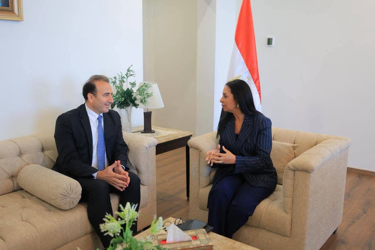 مرسى تلتقي نائب الممثلة المقيمة لبرنامج الأمم المتحدة الإنمائي في مصر