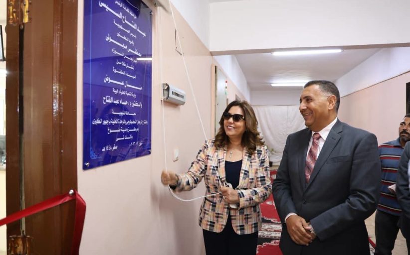 عوض ومحافظ القليوبية يفتتحان المركز التكنولوجي الجديد بالوحدة المحلية بأجهور الكبرى
