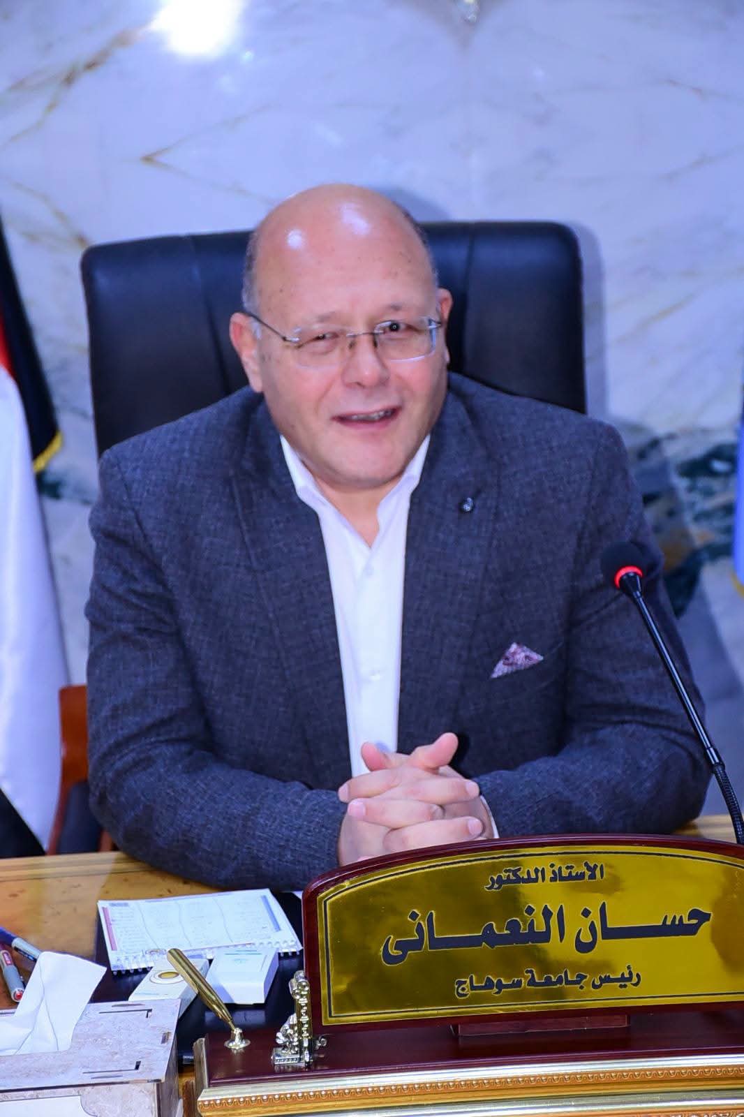 جامعة سوهاج تجمع 10 دول عربية وأجنبية في برنامج دولي للتدريب الطبي.. والنعماني يكرّم المشاركين