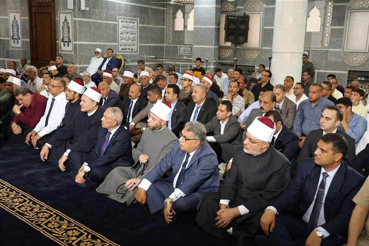 وزير الأوقاف ومفتي الجمهورية ومحافظ الدقهلية يفتتحون مسجد «الأقصى» بالسنبلاوين