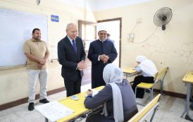 محافظ القاهرة ورئيس قطاع المعاهد الأزهرية يتفقدان لجان الثانوية