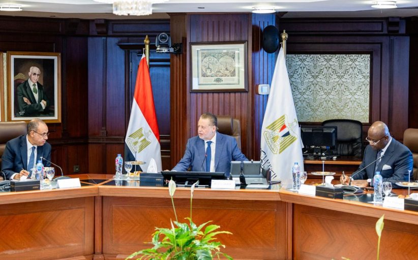 اجتماع ثلاثي بمشاركة محافظ البنك المركزي المصري ووزير الخارجية ورئيس البنك الإفريقي للتصدير والاستيراد