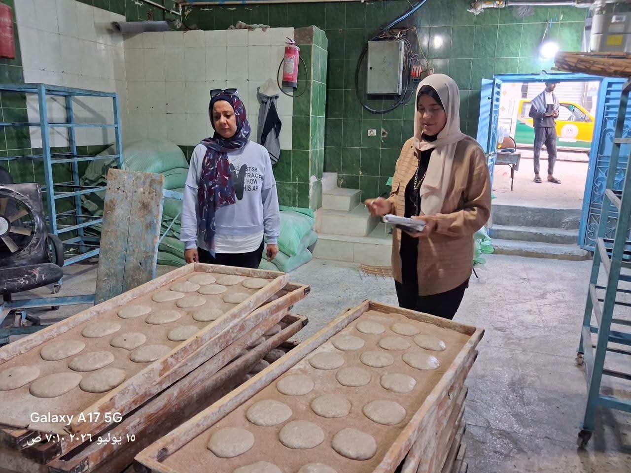 تموين الاسماعيلية :ضبط ٢٥ طن دقيق بلدي مدعم بهدف التربح والاستيلاء على المال العام