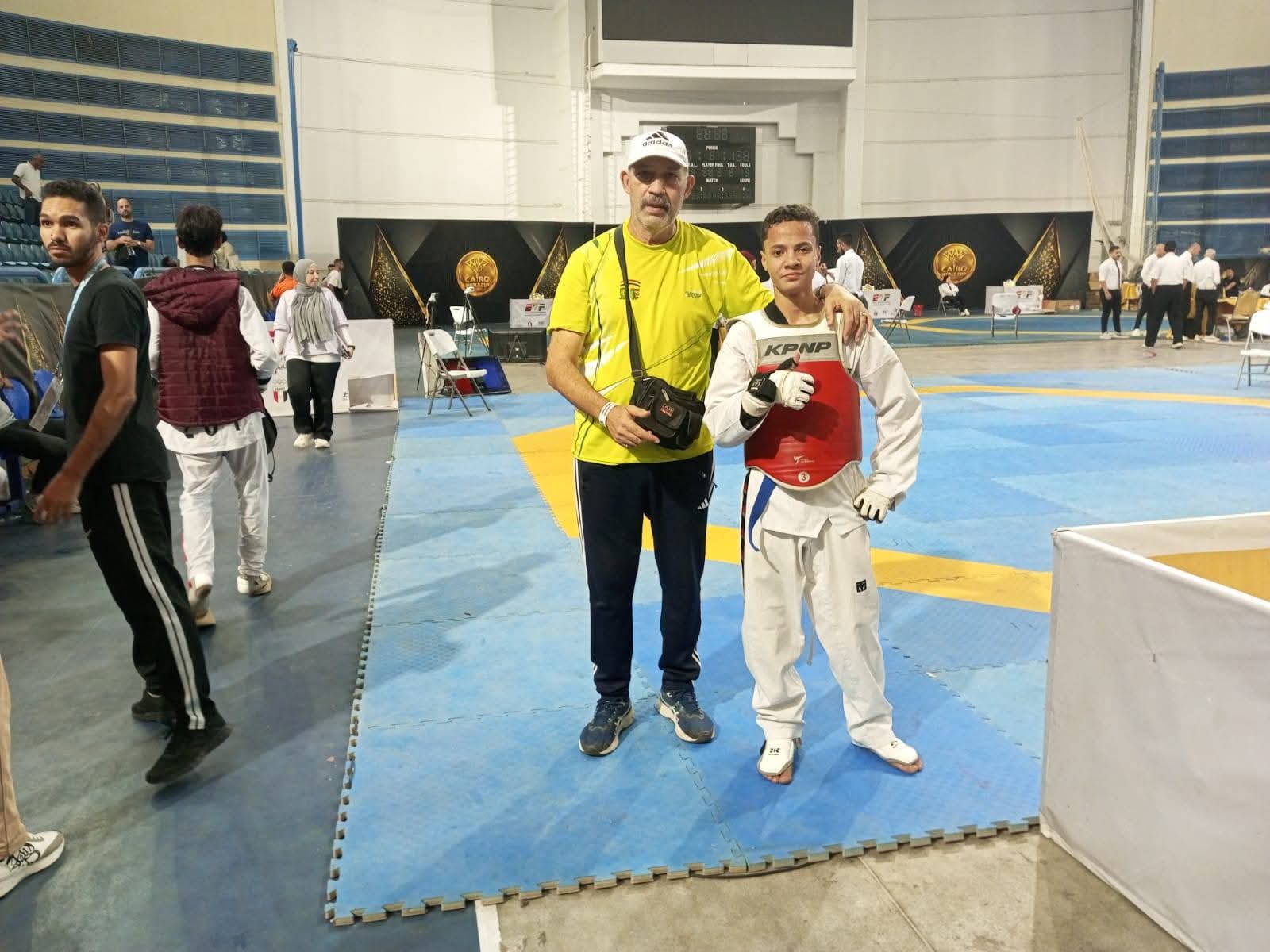 الميدالية البرونزية من نصيب تايكوندو نادي مطوبس الرياضي فى بطولة الجمهورية