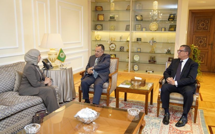 الأمين العام لجامعة الدول العربية يستقبل سفيرة مملكة البحرين لدى مصر والمندوبة الدائمة لدى الجامعة