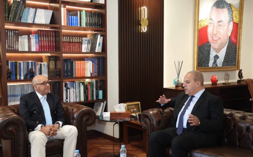 السفير المصري بالرباط يزور وكالة المغرب العربي للأنباء ويبحث آفاق التعاون الإعلامي