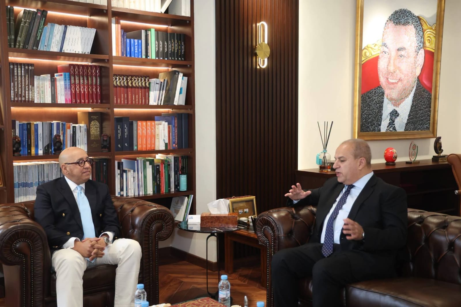 السفير المصري بالرباط يزور وكالة المغرب العربي للأنباء ويبحث آفاق التعاون الإعلامي