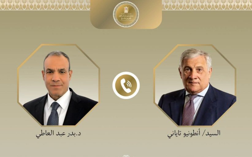 وزير الخارجية يبحث مع نظيره الإيطالي تعزيز العلاقات الثنائية ومستجدات الأوضاع الإقليمية