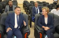 محافظ القليوبية يرافق سفيرة الاتحاد الأوروبي في جولة تفقدية بمحطة معالجة الصرف الصحي بالجبل الأصفر