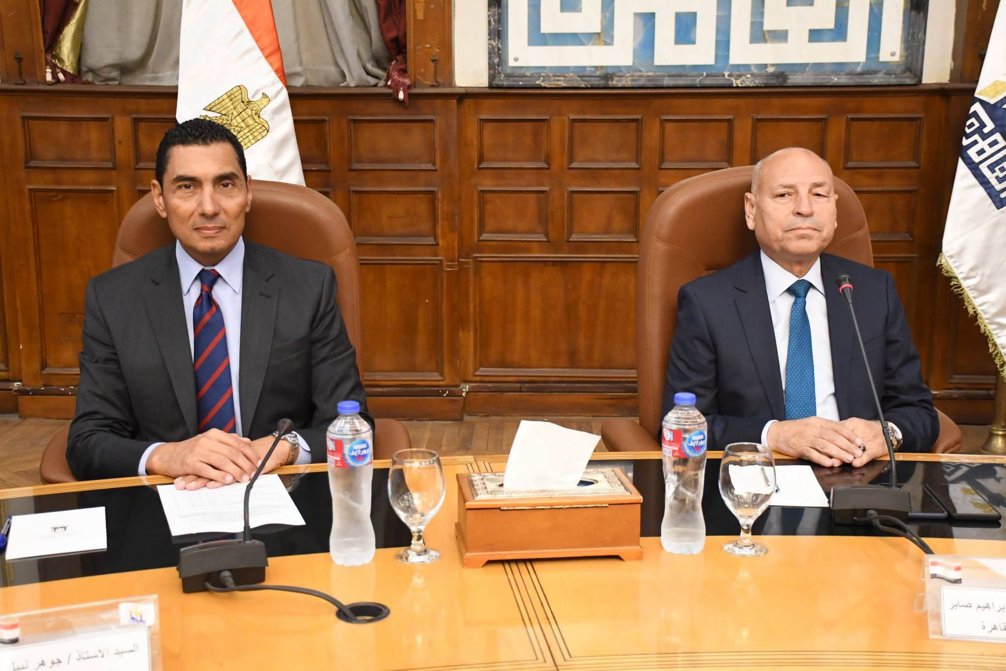 وزير الرياضة ومحافظ القاهرة يبحثان ملفات التعاون بالقطاع الشبابي والرياضي