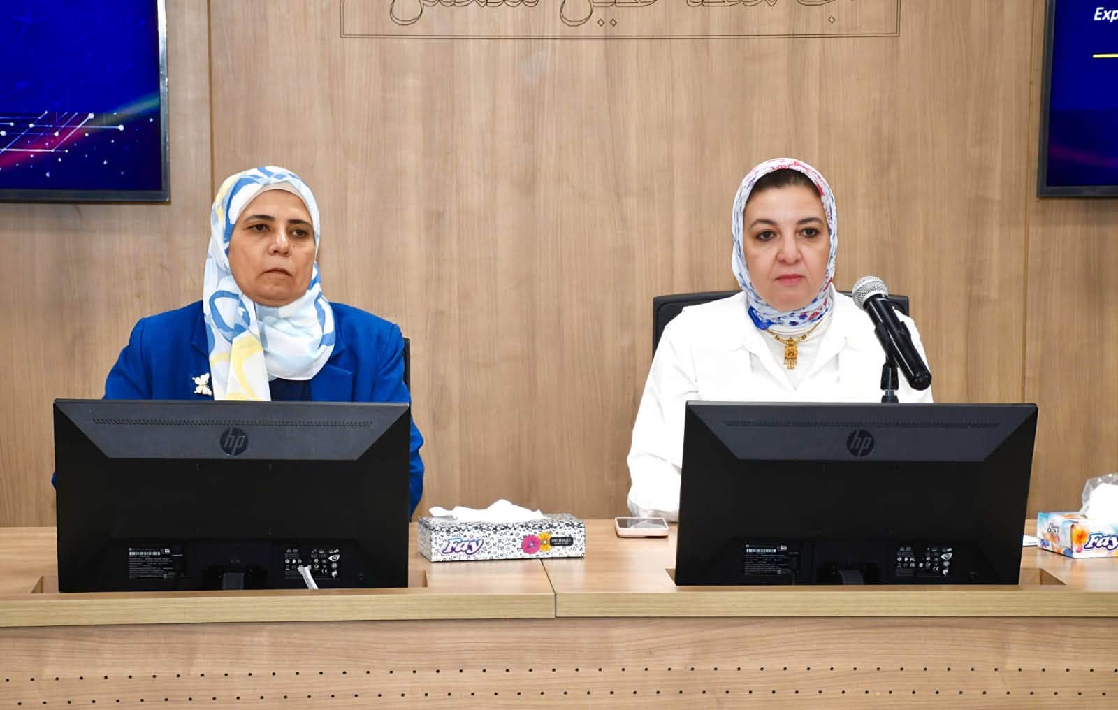 نائب رئيس جامعة عين شمس لشئون الدراسات العليا والبحوث تطلق خطة لتطوير المعامل البحثية