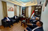 سفير العراق يزور مكتب قناة العراقية ويشيد بدوره الإعلامي