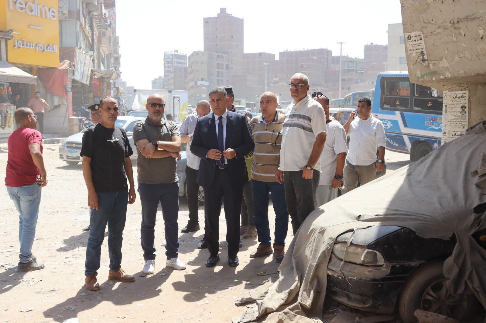 محافظ القليوبية يتابع أعمال تطوير أنفاق شارع الرشاح بالخصوص ويوجه بتسريع وتيرة التنفيذ
