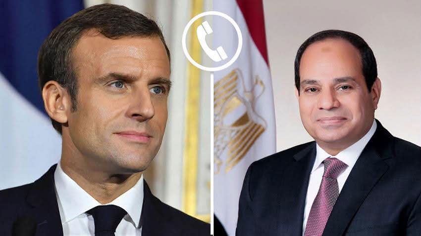 السيسي وماكرون يبحثان التصعيد الإقليمي والأزمات الراهنة.. والمالك الفرنسي يثمن تضامن مصر في أزمة الحرائق