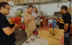 حملات رقابية مكثفة استعدادًا لموسم حلوى المولد النبوي تضبط مصنعًا غير مرخص وتتحفظ على 18,400 قطعة بالقليوبية