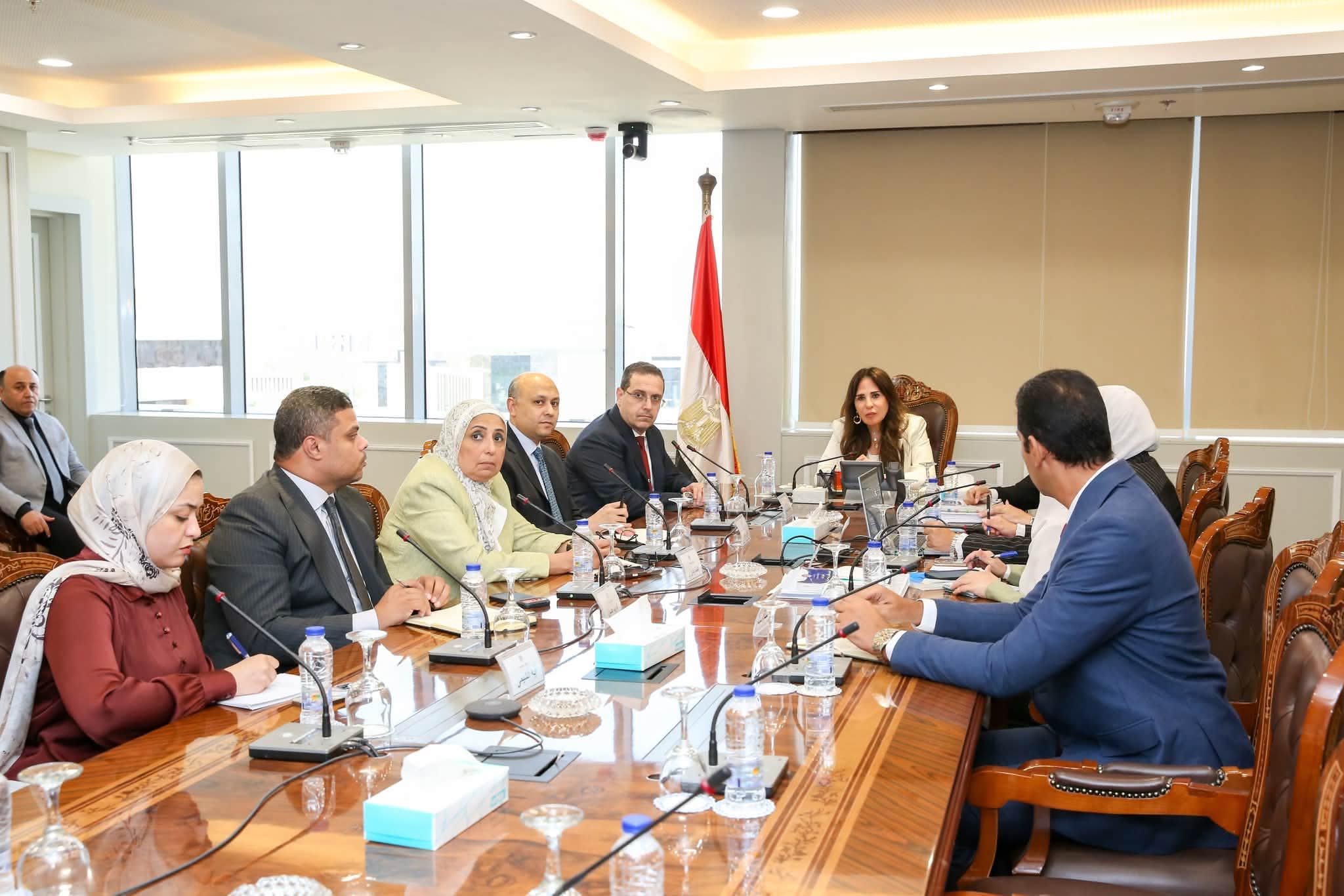 المنشاوى تتابع مشروع تعديل أحكام قانون البناء في شأن تنظيم اتحاد الشاغلين